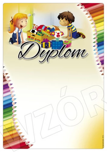 Dyplomy uniwersalne dla dzieci - DP22T/DP22