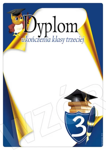 Dyplomy ukończenia klasy trzeciej - DP151T/DP151